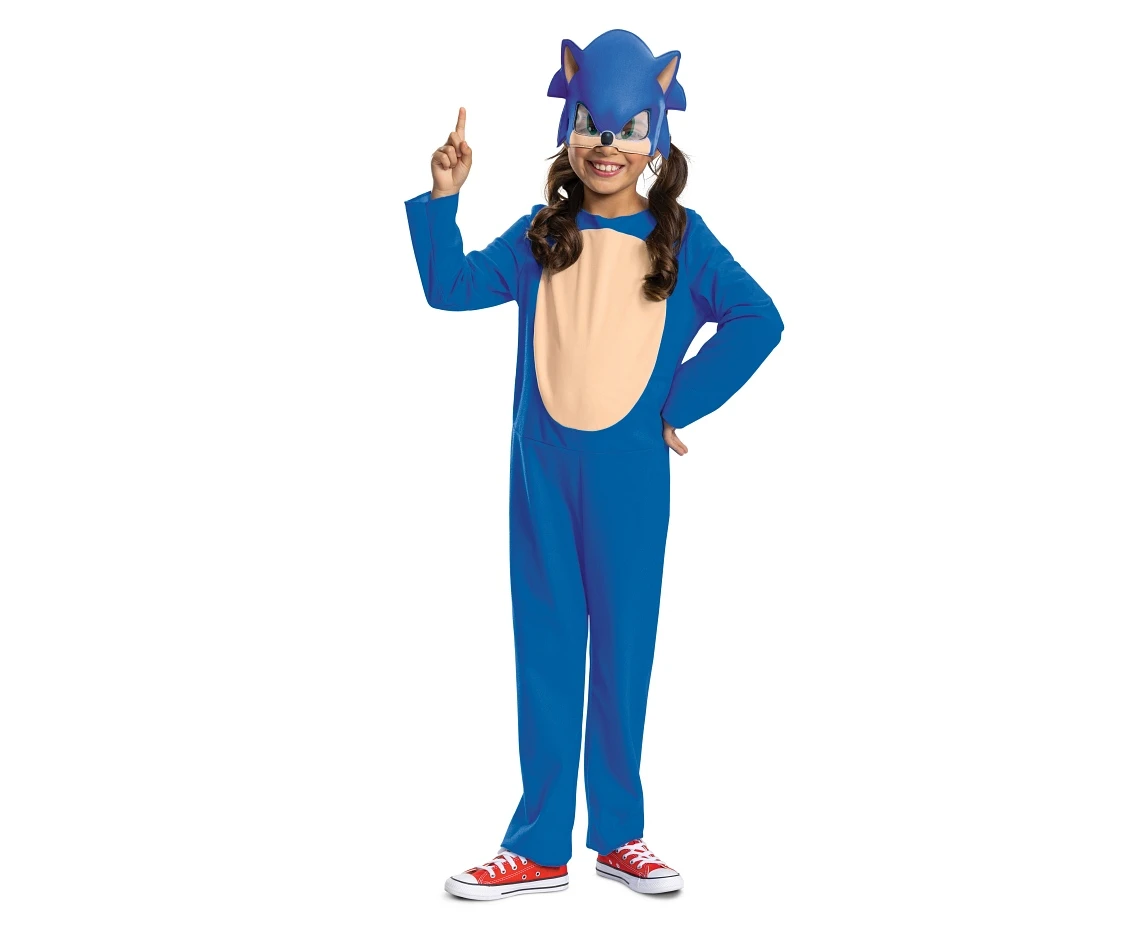 Strój Sonic Basic (licencja), rozm.XS (3-4 lat)